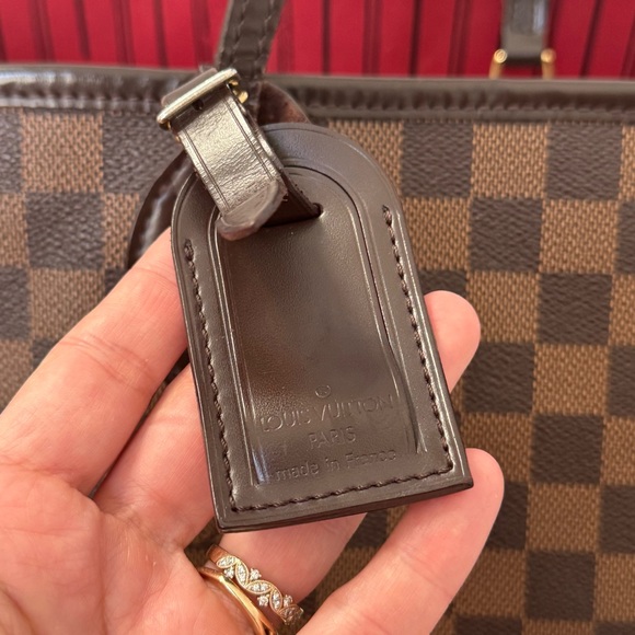 Louis Vuitton Neverfull GM Damier Ebene Large Tote Travel Bag - Picture 7 of 14